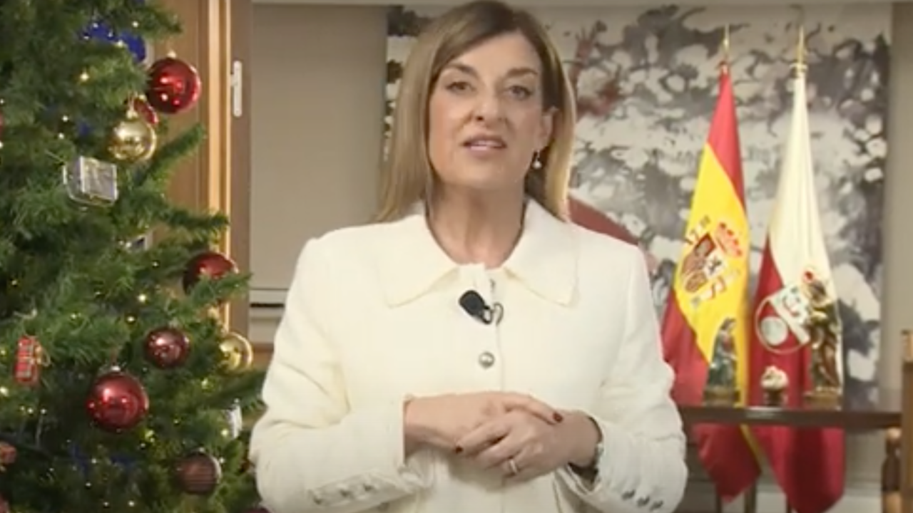 Mensaje de Navidad 2024 de la presidenta de Cantabria, María José Sáenz de Buruaga