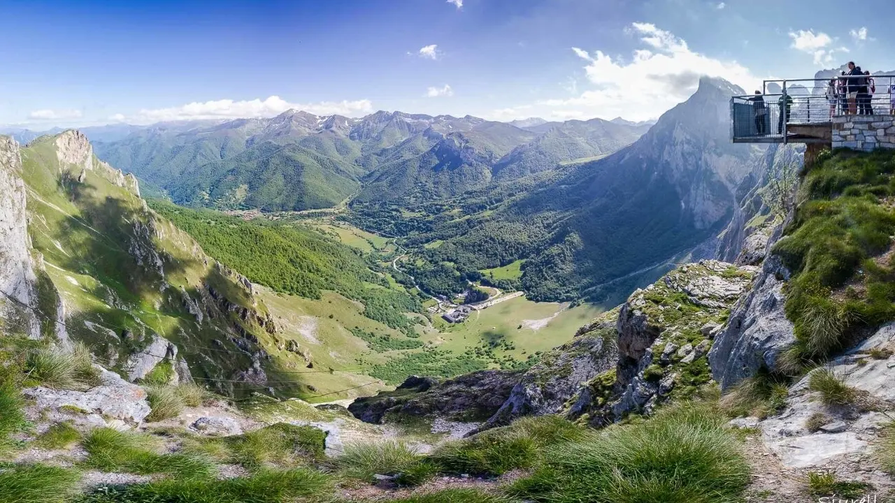 Mirador del Cable, en Fuente Dé