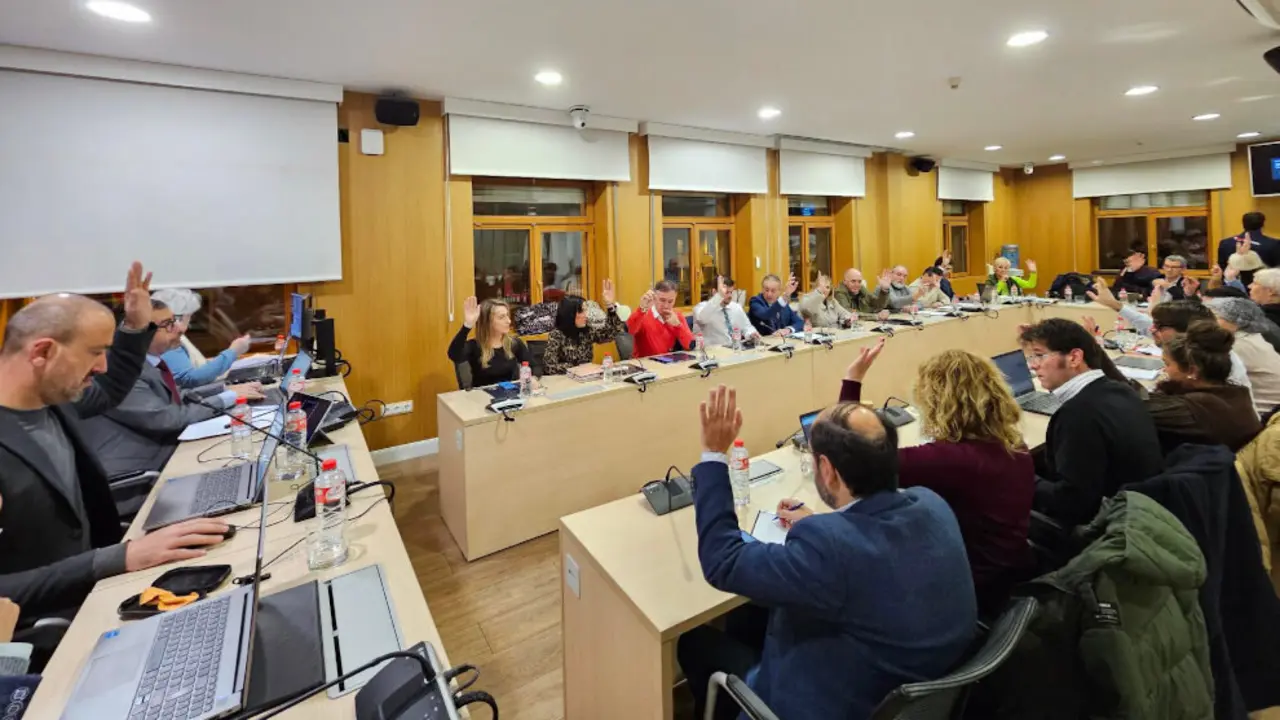 Pleno celebrado hoy, jueves 16 enero 2025 en Torrelavega